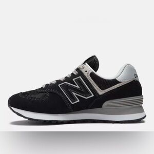 New Balance Women’s Black and White Sneakers